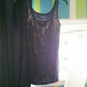 Old Navy sequin tank top